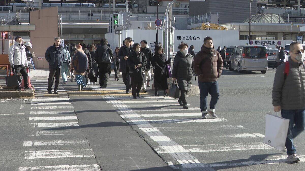 東海地方の各地で雪 三重･いなべ市で積雪15センチ 新幹線遅延や高速道路の予防的通行止めも 名古屋は積雪なしも｢凍える寒さ｣に