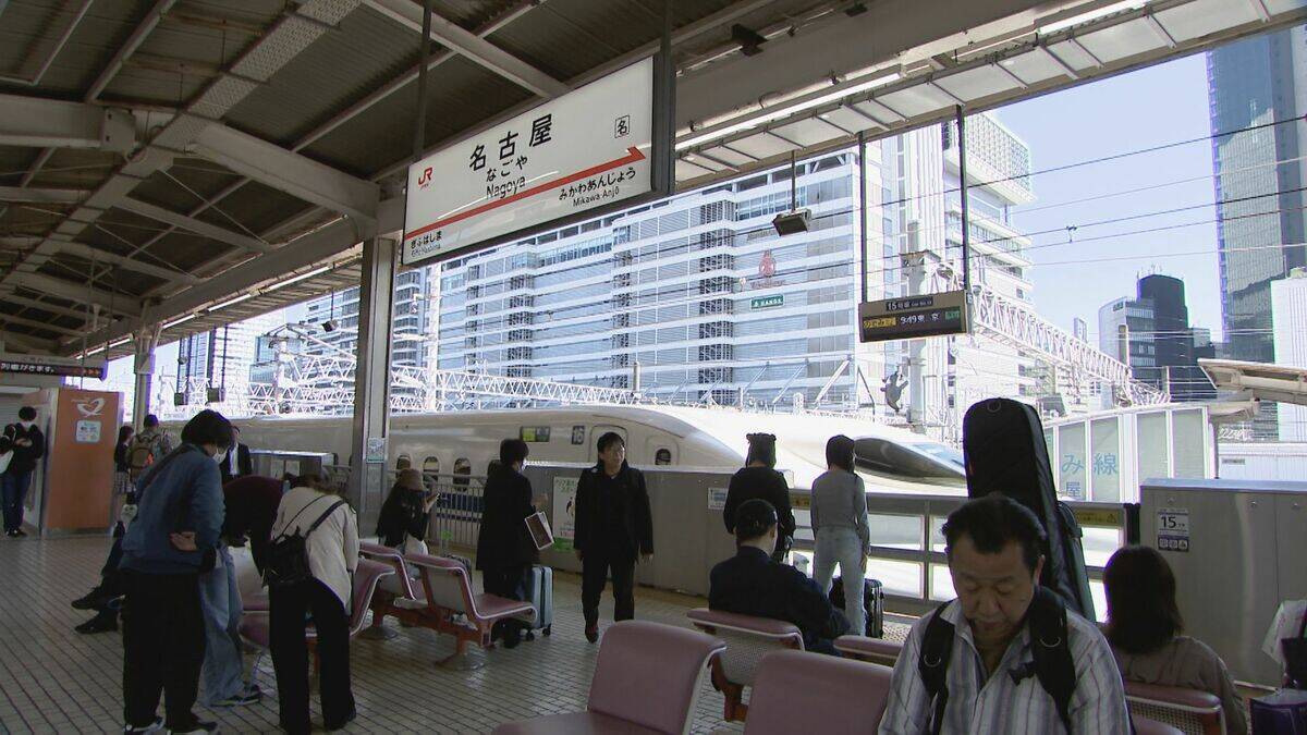東海道新幹線 ｢上り｣ 5日が混雑ピーク 午後はほぼ満席 6日まで｢のぞみ｣は全席指定席