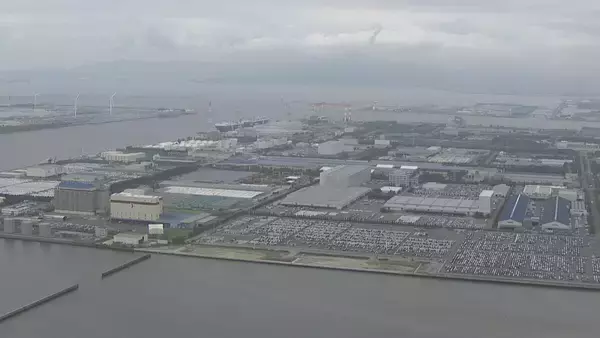 「自動車輸入台数33年連続日本一の愛知･三河港 アメリカの電気自動車｢テスラ｣本格輸入始まる ｢ここから西日本をカバーしていく｣」の画像