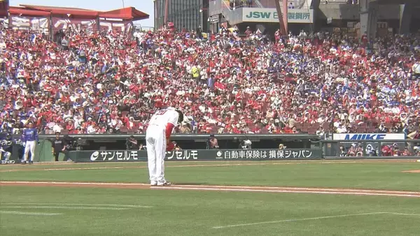 「中日･髙橋宏斗が清々しい拍手 初完封の広島･栗林とベンチ前で交わした言葉 試合後、名城大の元後輩に届いた“1通のLINE”」の画像