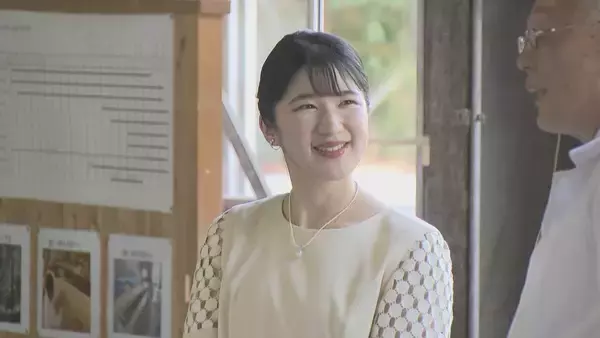 「愛子さまが伊勢神宮を参拝  ｢笑顔で手を振っていただいて…｣式年遷宮に向けた伝統行事“お木曳”に法被を着て参加」の画像