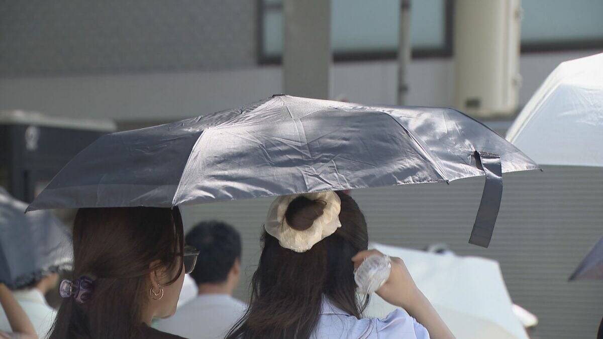 愛知･豊田市と岐阜･多治見市は38.6℃ 全国2番目の暑さに… “梅雨明け”の東海地方は各地で体温超える暑さ ｢汗が止まらない…｣