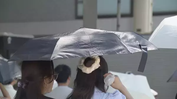 「愛知･豊田市と岐阜･多治見市は38.6℃ 全国2番目の暑さに… “梅雨明け”の東海地方は各地で体温超える暑さ ｢汗が止まらない…｣」の画像