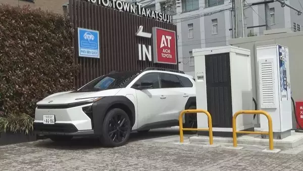 「トヨタ自動車 EVの“新モデル”「bZ4X Touring」と“独自の充電サービス”を公開 EVのさらなる普及めざす」の画像