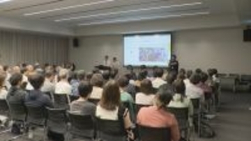 「アジア大会」を支えるボランティアの研修会 名古屋で開催 「競技運営」や「観客案内」のサポート業務など各々の役割を確認 今後も6月末までに愛知・東京・大阪で延べ4万人を対象に実施予定