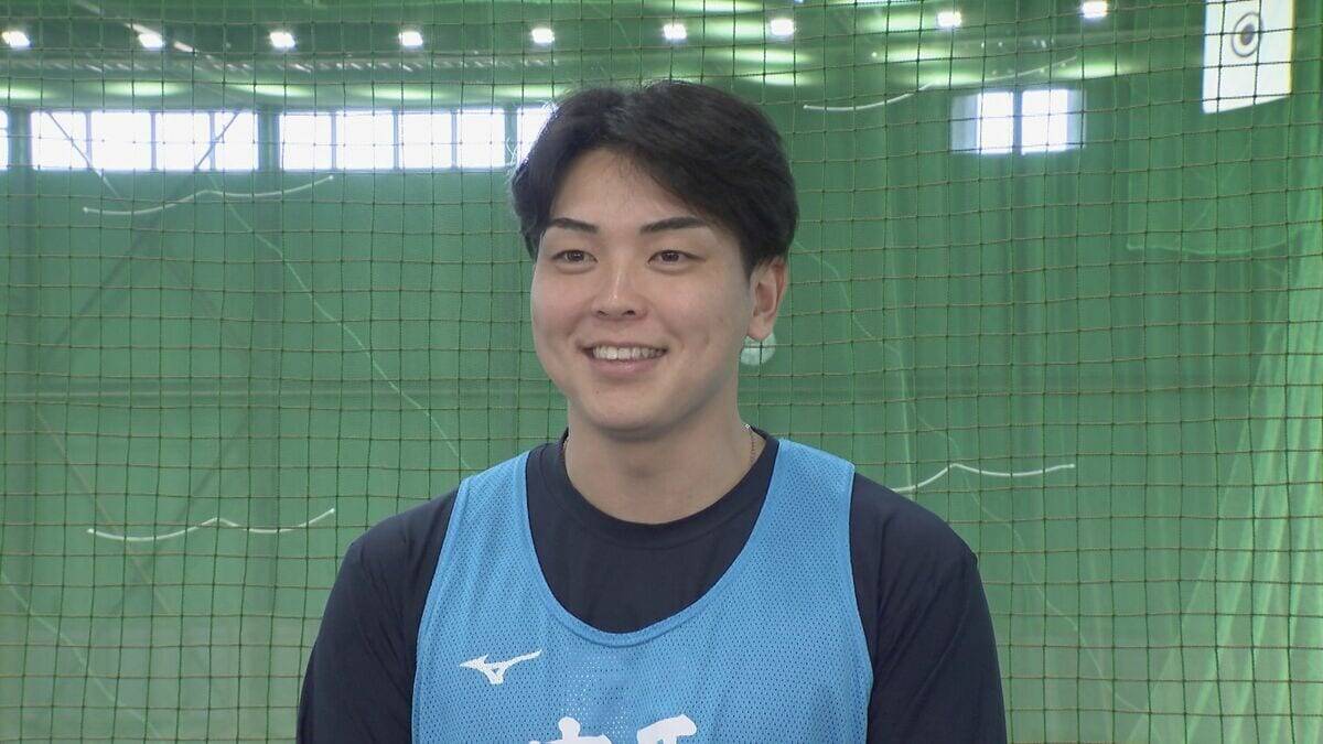 春季キャンプを前に ドラゴンズ新入団選手9人が視覚機能の検査 動体視力や遠近感など10項目を測定