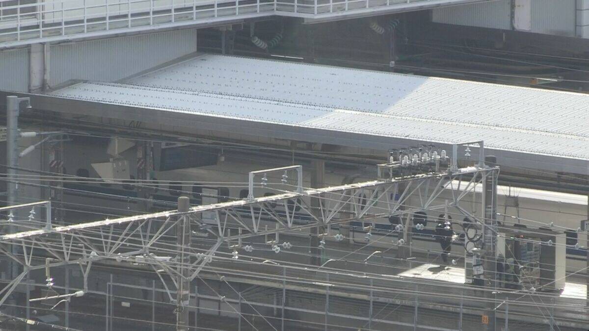 【速報】東海道新幹線 全線で運転再開 豊橋駅で線路内に立ち入り すでに見つかる