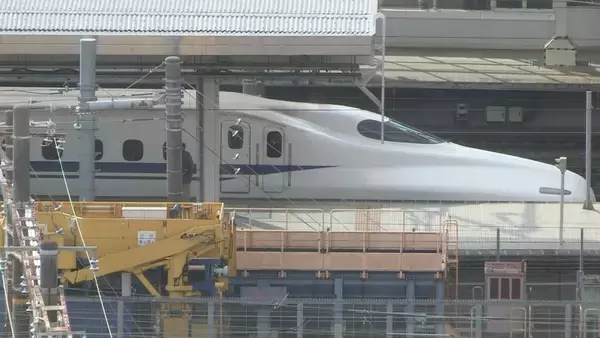 「【速報】東海道新幹線 全線で運転再開 豊橋駅で線路内に立ち入り すでに見つかる」の画像