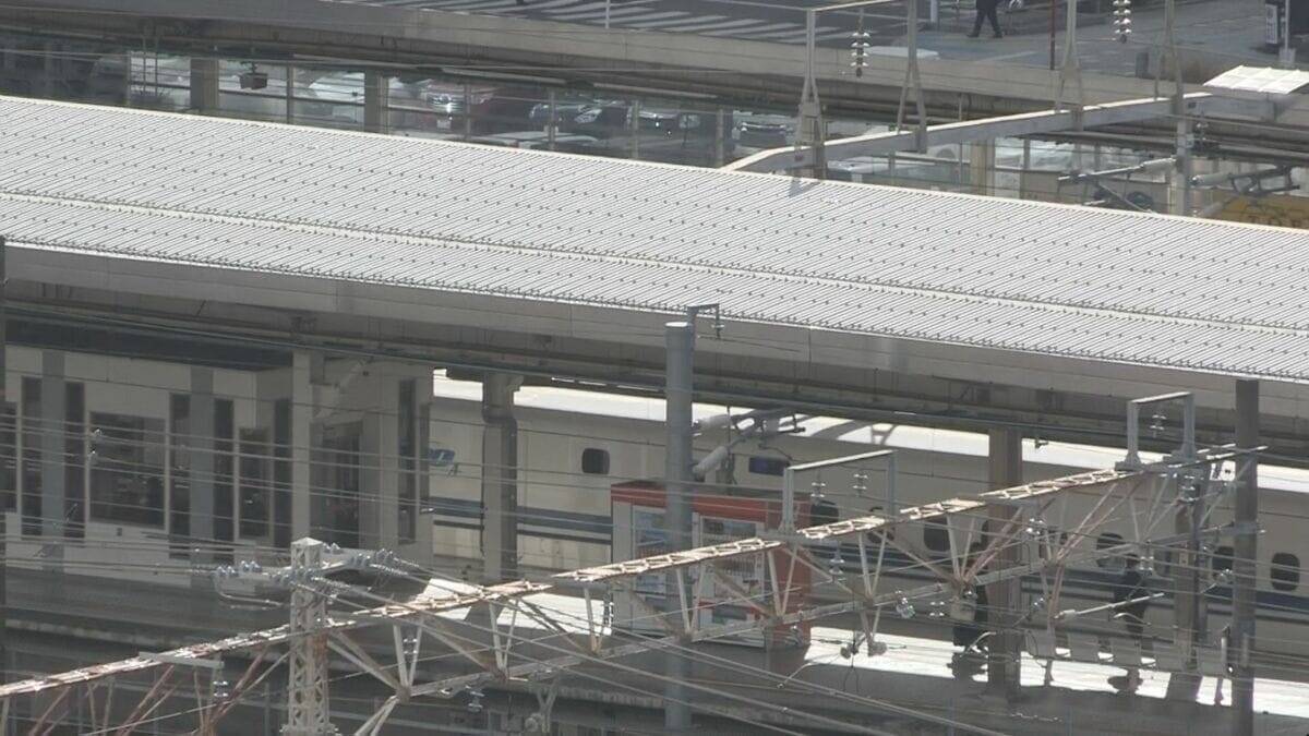 【速報】東海道新幹線 全線で運転再開 豊橋駅で線路内に立ち入り すでに見つかる