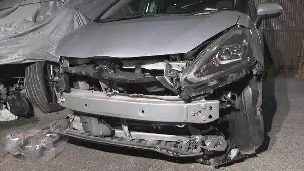 飲酒運転で事故 車を放置して逃げた会社員の男逮捕 「酒は事故をした後で気を落ち着かせるために飲んだ」と一部容疑を否認