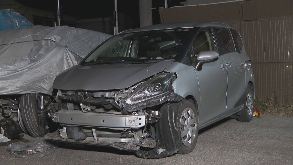 飲酒運転で事故 車を放置して逃げた会社員の男逮捕 「酒は事故をした後で気を落ち着かせるために飲んだ」と一部容疑を否認