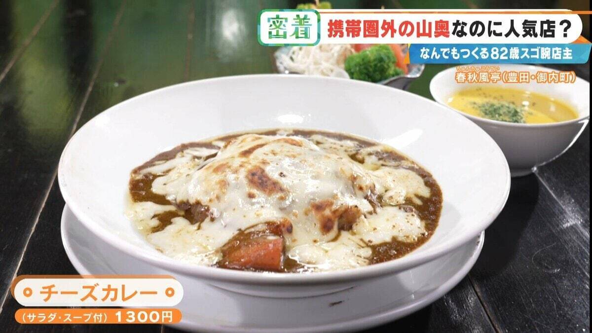 6年かけて“独学”で建設 愛知の山奥に潜む“携帯圏外”でも客が絶えない飲食店 スゴ腕82歳の店主