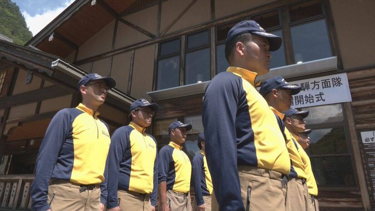 岐阜県警の山岳警備隊が本格始動 ｢登山届｣提出し無理ない登山を… 北アルプスの岐阜県側は去年の夏山シーズンに3人死亡
