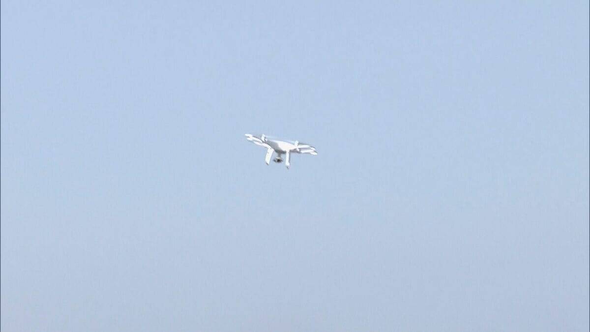 海も川も近い…三重大学で南海トラフ巨大地震を想定し津波避難訓練 ｢実際の津波が来た時を想像しながら避難訓練するのが大事｣ ドローンで液状化など被害情報の収集も