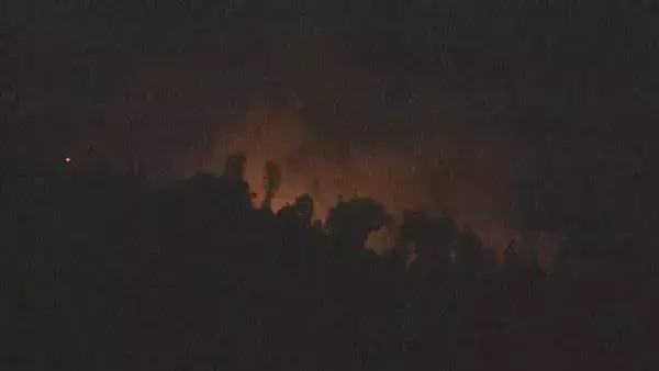 三重・津市美杉町の山林で火災…延焼中 100人態勢で夜を徹して消火活動継続 県が自衛隊に災害派遣要請