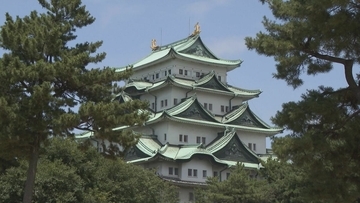 名古屋城の文化財を保存する施設の柱に“文字のような落書き” 何かで削るように… 警備員が発見