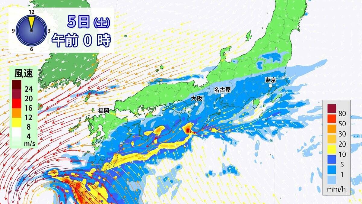 東海地方は広く雨 非常に激しい雨も 今後の雨シミュレーション 愛知･名古屋･岐阜･三重の天気予報（9/3）
