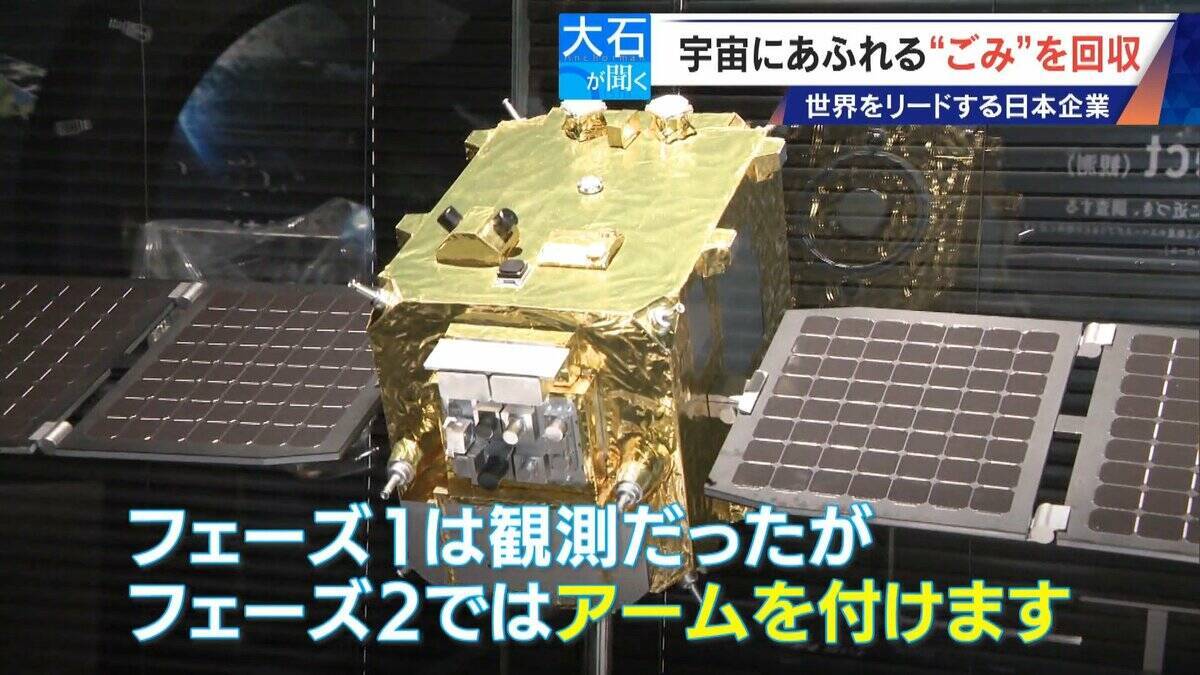 廃棄された人工衛星やロケットの残骸… 宇宙にあふれる“ごみ”が深刻化 ｢宇宙の掃除｣に取り組む日本の最先端企業に潜入
