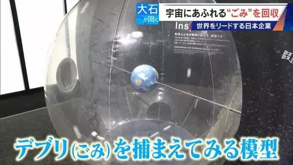 「廃棄された人工衛星やロケットの残骸… 宇宙にあふれる“ごみ”が深刻化 ｢宇宙の掃除｣に取り組む日本の最先端企業に潜入」の画像
