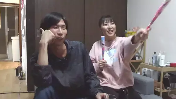 「｢さすがに早退しました｣ ドラゴンズが好きすぎて東京→名古屋に移住したカップル 開幕戦 柳裕也のピンチ…予言的中!?」の画像