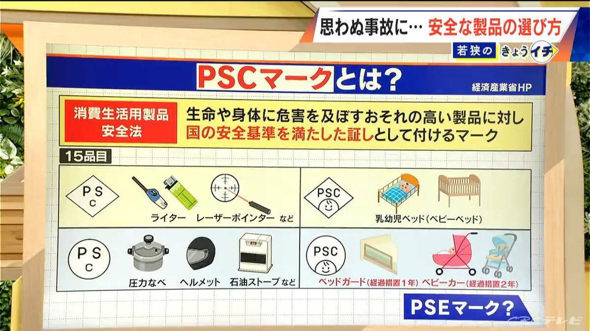 事故相次いだ“ベビー用品”に新たな販売ルール ｢子供PSCマーク｣スタート 安全な製品の選び方は？ 罰則も