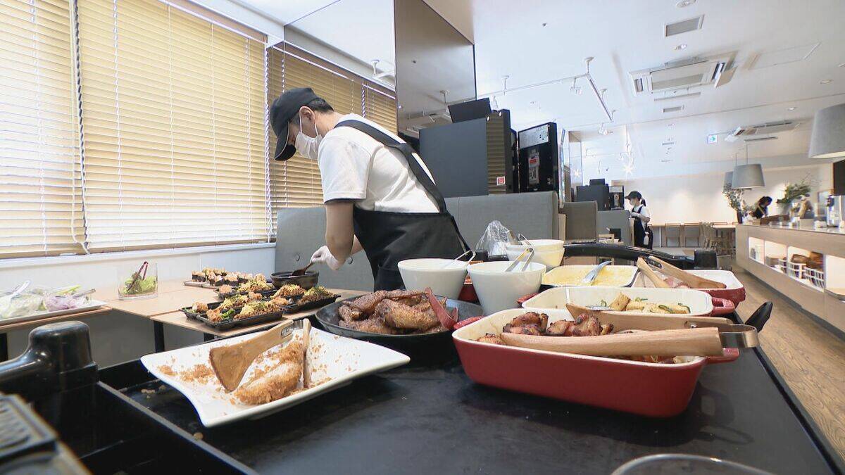 朝食ビュッフェの“残り”を弁当に 物価高で注目! お得においしく食品ロスゼロへ 食べられる廃棄予定の食品をアプリで“レスキュー依頼”