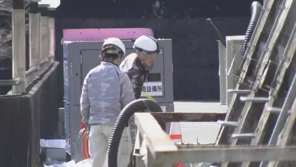 「宇連ダム貯水率2.1％に 愛知の水不足はいつまで続くのか？ 貯水率0%に備え“底水を引き上げる”準備も…｢10日程度で尽きるのでは｣」の画像