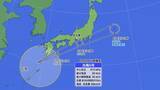 「【台風6号】「チャンミー｣ あす明け方～昼前 東海地方に最接近か 大雨･土砂災害に警戒を 雨･風シミュレーション 愛知･名古屋･岐阜･三重の天気予報【台風情報】」の画像1