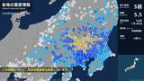 「【地震情報】群馬県・埼玉県で最大震度5弱の強い地震 名古屋南区 岐阜･中津川市でも震度2」の画像1