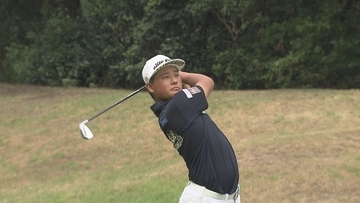 史上最年少「15歳185日」でレギュラーツアー予選通過 プロゴルファー加藤金次郎選手(15) 愛称は“金ちゃん”「しびれるね～ゴルフはやっぱり」