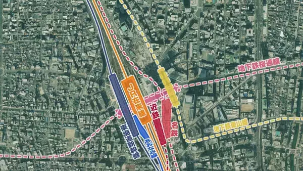 「名駅再開発｢未定｣で今後どうなる？名古屋駅が乗るのに迷う“迷駅”と呼ばれるワケ 5つの事業者と9つの路線が乗り入れ複雑化し迷路のように…」の画像
