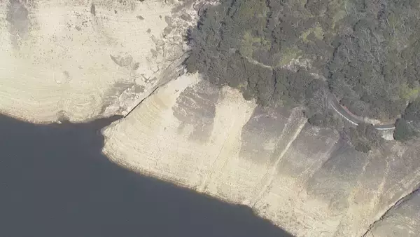 「豊川用水がさらに節水強化 平年60％を超えの宇連ダムの貯水率が9.0%に… 水道用水は15％　農業用水・工業工業用水は20％の節水に引き上げ」の画像