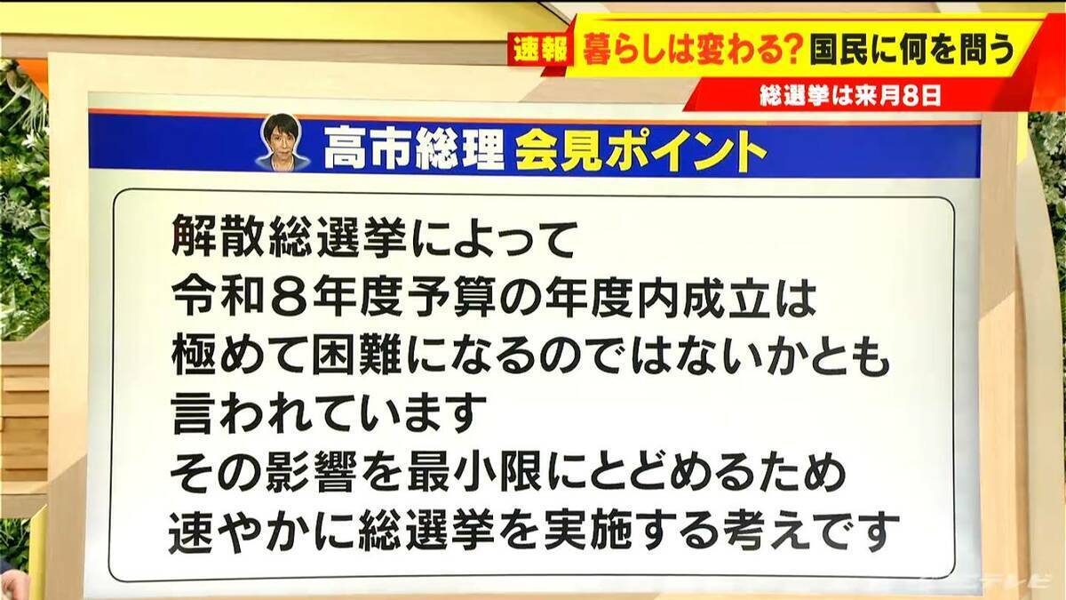 ｢内閣総理大臣としての進退をかけます｣ 高市総理 会見で何語った？“積極財政”やるためには｢不安定な政治では駄目｣ 【大石邦彦解説】