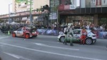 「ラリージャパン2025」開幕！ 出場マシンが次々に登場しファン熱狂　