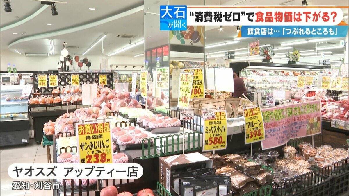 “消費税ゼロ”になっても…108円が100円になるわけではない!? どうなる食料品価格 税理士｢丸々下げたら赤字に｣