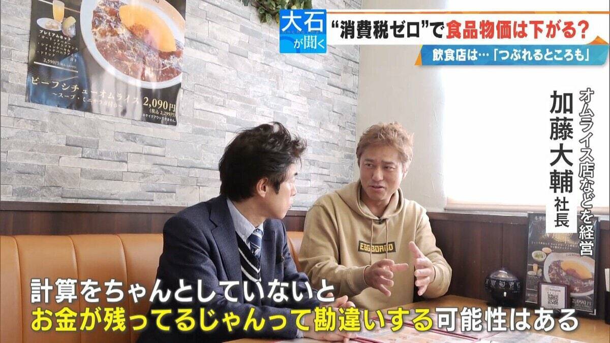 “消費税ゼロ”になっても…108円が100円になるわけではない!? どうなる食料品価格 税理士｢丸々下げたら赤字に｣