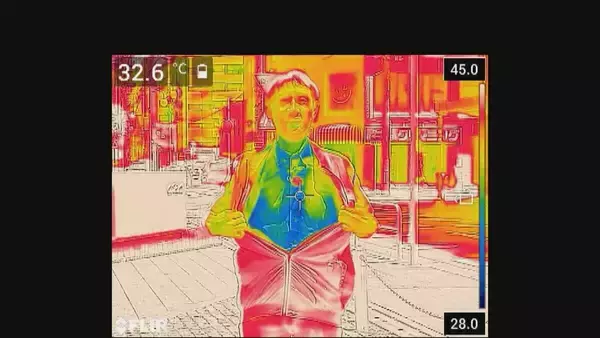 「【実験してみた】日傘やファン付きベストで表面温度はどれだけ下がる？濡れタオルでも効果あり!?」の画像