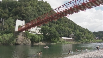 岐阜の長良川と愛知の矢作川で水難事故が3件相次ぐ　川遊び中に男性2人が死亡、1人行方不明