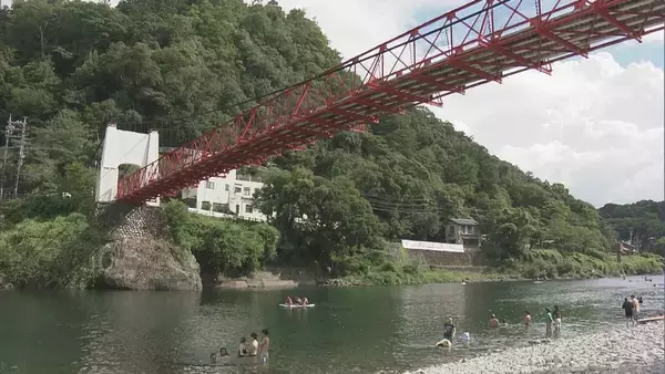 岐阜の長良川と愛知の矢作川で水難事故が3件相次ぐ　川遊び中に男性2人が死亡、1人行方不明