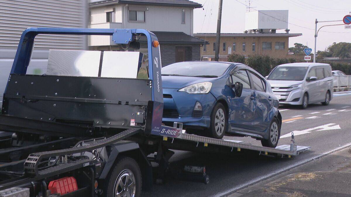 11台が絡む事故 ｢トラックが突っ込んできた｣ 信号待ちをしていた車に次々と… 2人搬送 愛知･豊田市の国道