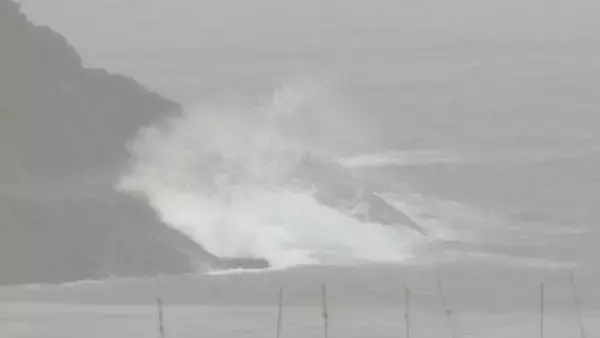“ダブル台風” 東海地方は27日に最接近 三重県では避難所を開設した自治体も 収穫間近のブドウ園では枝を固定して対策