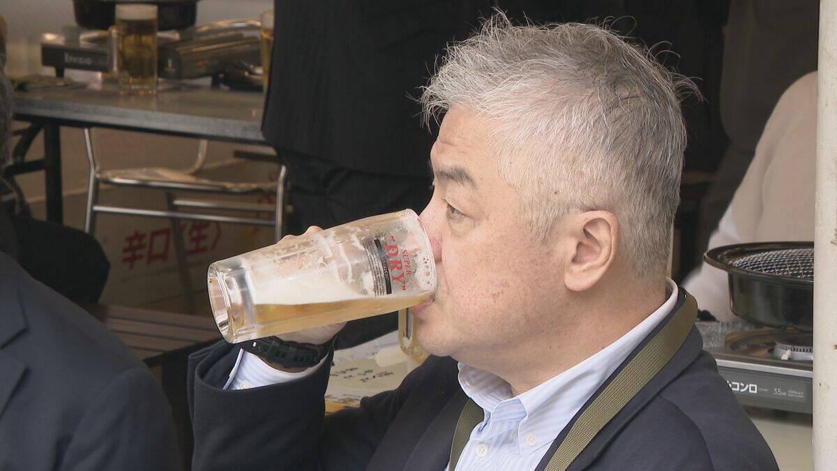 早くも名古屋で｢ビアガーデン｣オープン！ 市場直送の魚介やお値打ちな“未利用魚”を提供 ｢生きた魚が泳いでいて、新鮮｣ 名古屋･中村区 柳橋中央市場