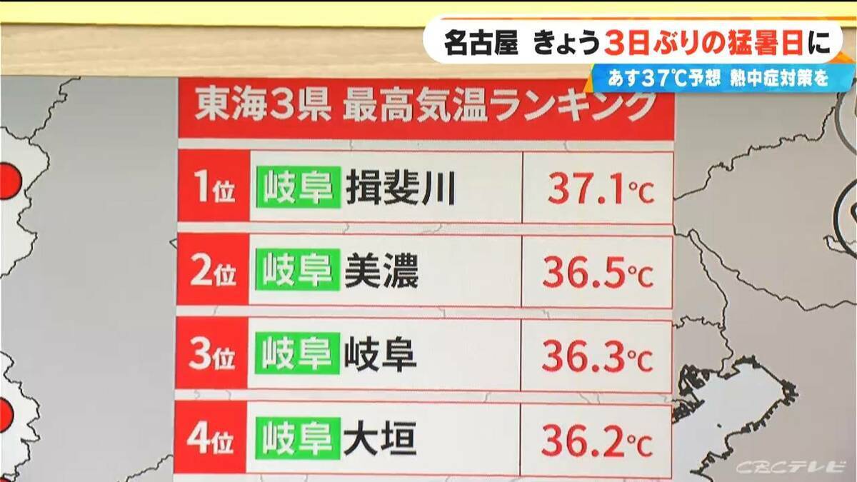 暑さの原因の一つは台風 もう一つ“台風のたまご”も？ “暑い名古屋”の猛暑日は8月に何日ぐらいに？【気象予報士解説】