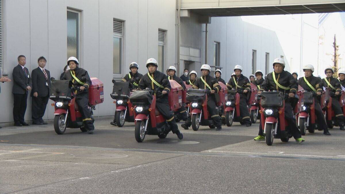 年賀状　元日の配達は東海3県で3000万通あまり　SNSのあいさつの定着などで去年の7割に　名古屋　