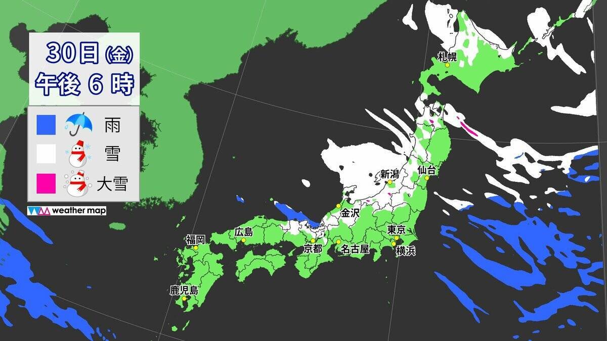 【雪情報】今週後半は名古屋で再び｢雪｣予想 また強い寒気が襲来… 先週の最長寒気と何が違う？最新の雪シミュレーション