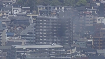 名古屋でマンション火災 90代女性がやけど ｢6階から黒煙が出ている｣と通報 地下鉄桜通線･瑞穂運動場西駅近くの住宅街