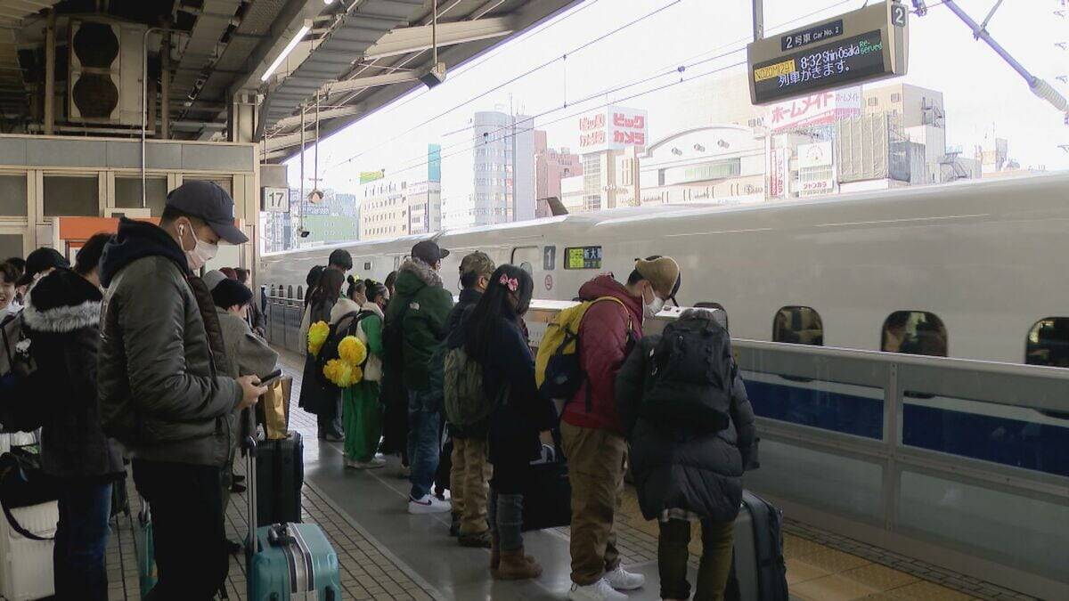 東海道新幹線｢のぞみ｣ 1時間最大13本に 来年3月14日～ 週末中心に利用が増える 東京発下りの午前7時～10時台・新大阪発上りの午後2時から5時台で