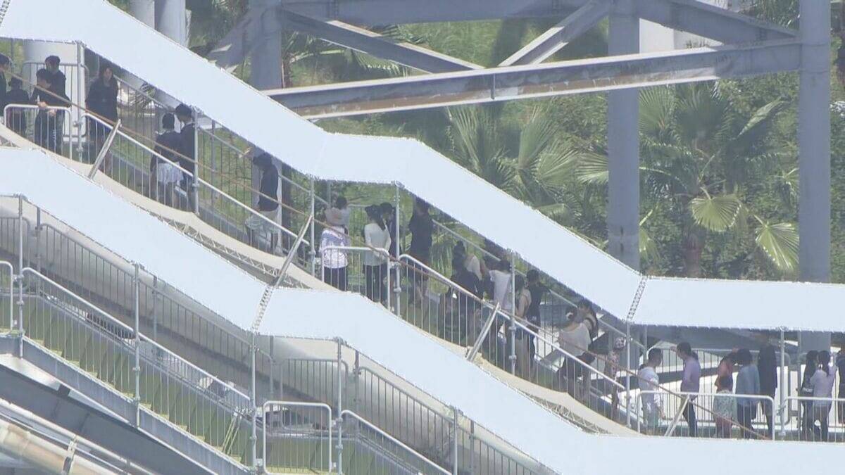 大人気のウォータースライダーは2時間待ち!? 3連休最終日｢ナガシマジャンボ海水プール｣は大賑わい ｢熱中症対策はしっかりと｣ 三重