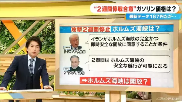 アメリカ･イランの“2週間停戦合意”でガソリン価格はどうなる？今後の見通し【大石邦彦解説】