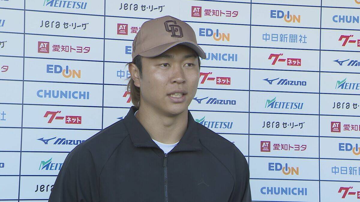 中日ドラゴンズ 髙橋宏斗投手(23) WBC使用ボールで最速154キロ ｢納得の投球｣ 侍ジャパン合宿へ弾み【沖縄キャンプ】